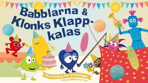 Babblarna & Klonks Klapp-kalas